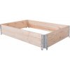 Rojaplast záhon vyvýšený SKLADACÍ 120x80cm drevený