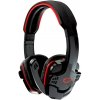 Esperanza Herné slúchadlá s mikrofónom RAVEN, červené 72659 EGH310R