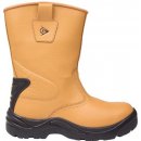 Dunlop Rigger Safety Boots Mens Honey