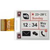 Waveshare 200 x 200, 1,54-palcový surový zobrazovací panel E-Ink, trojfarebný