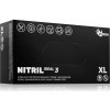 Espeon Nitril Ideal3 Black nitrilové nepudrované rukavice veľkosť XL 100 ks