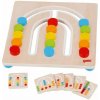 Goki Drevená hračka - triedenie farieb