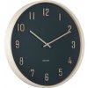 Nástenné hodiny Nervadura Karlsson KA6117BK, 41cm