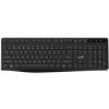 GENIUS klávesnice KB-7200, bezdrátová 2,4GHz, Mini-receiver, Copilot, CZ+SK layout, černá