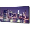 Foto obraz canvas New York noc 100x50 cm