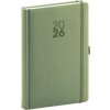 Notique denní diář 2026 Diamante olivový