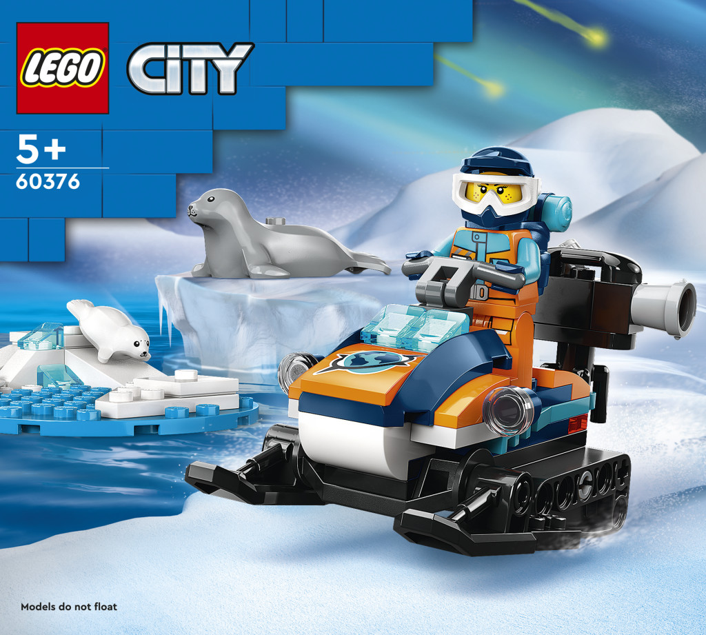 LEGO® City 60376 Arktický snežný skúter od 6,73 € - Heureka.sk