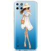 Kryt TopQ Realme C25Y silikón Lady 5 70505