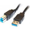 PREMIUMCORD Kabel USB3.0 propojovací A-B, Super-speed 5Gbps, 2m ku3ab2bk