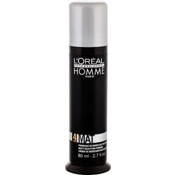 L'Oréal pasta na vlasy modelačná Homme Mat 80 ml