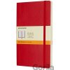 Moleskine Zápisník mäkké dosky A5 linajkový červený