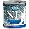 Farmina N&D dog OCEAN sleď & krevety konzerva 285 g