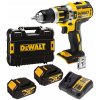 Aku Vŕtačka s príklepom XR 18V 2x4Ah DeWalt