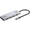 GEM Gembird UHB-CM-U310-A4-01, 4-portový rozbočovač USB-A 3.2 (Gen 2) typu C
