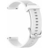 BStrap Silicone Land remienok na Garmin Vivoactive 4, white (SGA006C03)