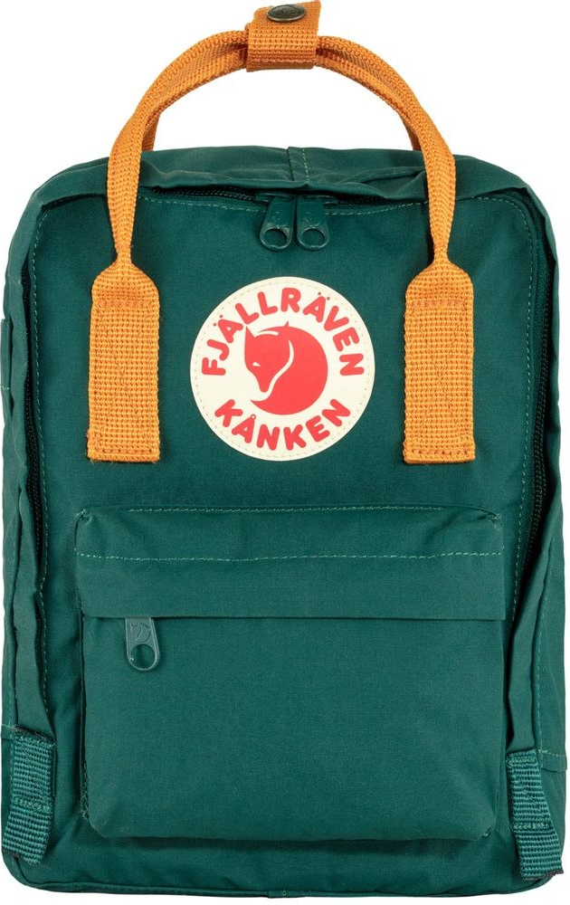 Fjällräven Kånken Mini Arctic Green-Spicy Orange 7 l