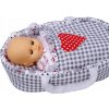 NOSIČ pre bábiku do 45 cm nosidlo BOBO posteľná bielizeň