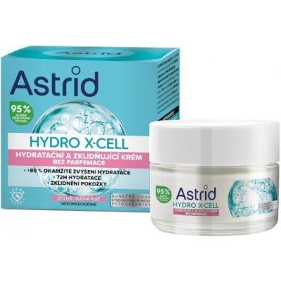 ASTRID Hydro X-Cell Hydratačný a upokojujúci krém pre citlivú pleť 50 ml
