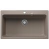 Jednokomorový drez Blanco NAYA, granit, hnedý