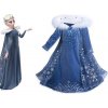Karnevalový kostým Kráľovná Elsa 2 110 Veľkosť Modrá