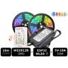 Programovateľný set RGB-IC LED pásika WS2812B SMD, IP65 | WLED.sk