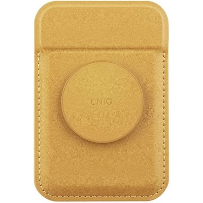 UNIQ Flixa magnetická peňaženka a stojanček s úchytom, Canary yellow UNIQ-FLIXA-CYELLOW