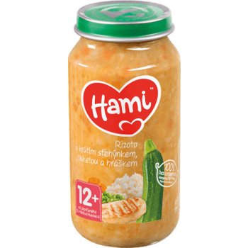 Hami rizoto s krůtím cuketou a hráš.250 g