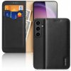 DUX DUCIS Hivo - kožené puzdro na Samsung Galaxy S24 Plus čierne