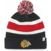 Zimná čiapka 47, NHL CHICAGO BLACKHAWKS BREAKAWAY CUFF KNIT Čierna,Červená,Biela, UNI