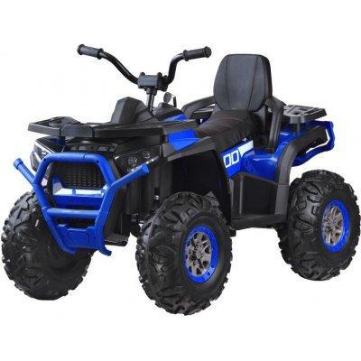 Joko Elektrická štvorkolka 4x4 ATV Desert penové kolesá kožené sedadlo modrá