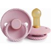 Frigg Rope kaučuk cumlík Baby Pink 1 ks