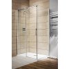 RADAWAY ESPERA KDJ 140cm ľavé dvere do kombinácie / sprchový kút hranatý, profil chróm, sklo číre, 380695-01L380234-01L