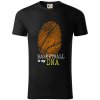 Basketball is my DNA - Tričko z organickej bavlny - 3XL ( Čierna )