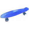 Pennyboard s LED kolieskami, 56 cm DARK BLUE