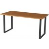 Kancelársky stôl Viva Square, 160 x 80 x 75 cm, rovné vyhotovenie, podnožie antracit, buk