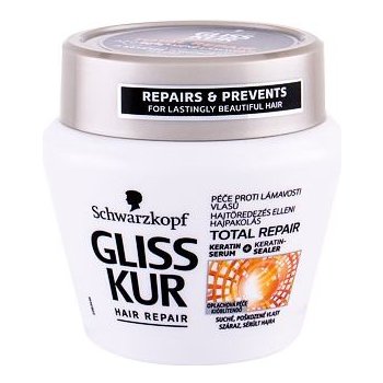 Schwarzkopf Gliss Total Repair 2-in-1 Replenish Treatment maska 300 ml