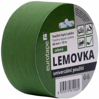 Europack Lemovacia páska 5 cm x 10 m zelená