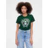 GAP T-shirt with logo - Women's svetlomodrá | zelená L GAP 1200146532543