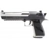 WE Airsoftová pištoľ DE L6 .50 AE, kovový záver, plyn BlowBack (GBB) - strieborná