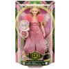 Spievajúca bábika Mattel Glinda ružová, plastová z rozprávky Wicked