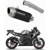 Yamaha YZF R6 2003 - 2005 ladený výfuk S6 Shorty BLACK + dB killer