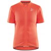 Dámsky cyklistický dres Craft CORE Endur Lumen orange XS