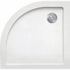 Sanotechnik Rohová sprchová vanička SMC SC9090R, štvrťkruh, 90 x 90 x 3,5 cm