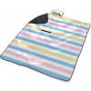 Sablio Plážová deka Farebné pruhy: 200x140 cm