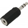 Redukcia Jack 3.5mm stereo konektor / Jack 2.5mm stereo zdierka