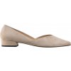 Dámske semišové balerínky Högl 0-172002 taupe Farba: šedá, Veľkosť: 38.5