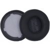 Náhradné Náušníky pre JBL Live 400BT, 460NC, Pamäťová pena + PU Koža, Čierne, 1 pár