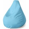 Sablio Sedací vak Pear Blankytně modrá - 70 x 95 x 15 cm
