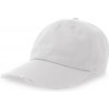 Atlantis Headwear Kšiltovka Dad Hat Destroyed-S, 6 panelová, baseballová COT33024300199-white Bílá UNI