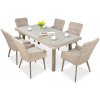 Focus Garden Focus Milano 6+1 záhradná jedálenská súprava, svetlobéžová 002721